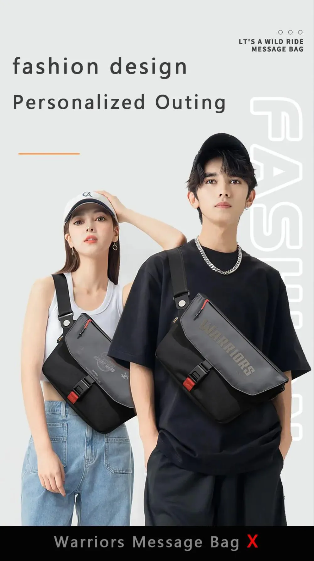 Wiwu Space Exploration Series Message Bag X Cordura 1000d Nylon (