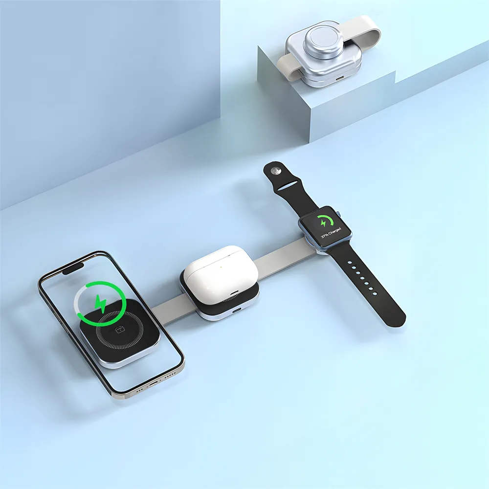 Wiwu Wi W031 Planeta Trio 3in1 Wireless Charger (2)