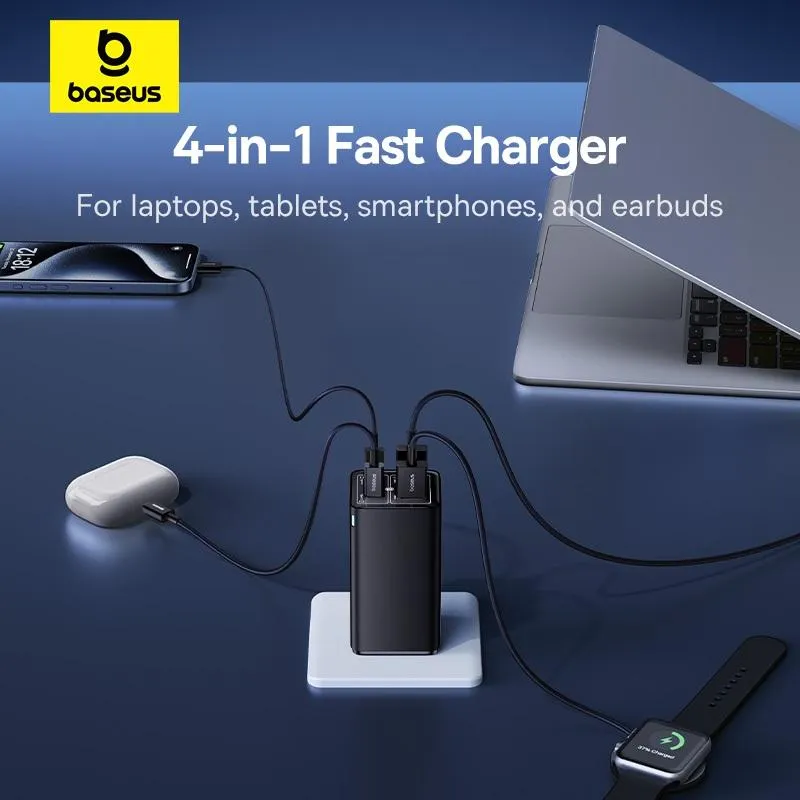Baseus Gan6 Pro Fast Charger 2c2u 100w (2)