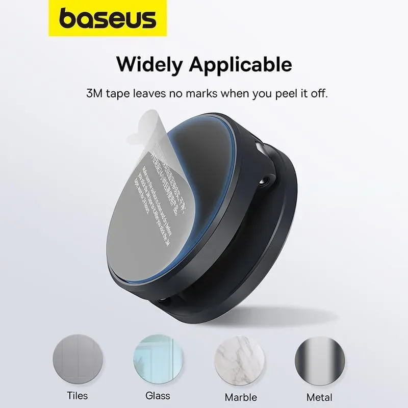 Baseus Magpro Foldable Magnetic Phone Holder 360 Rotatable Adjustable Arm Wall Mounted Stand (5)