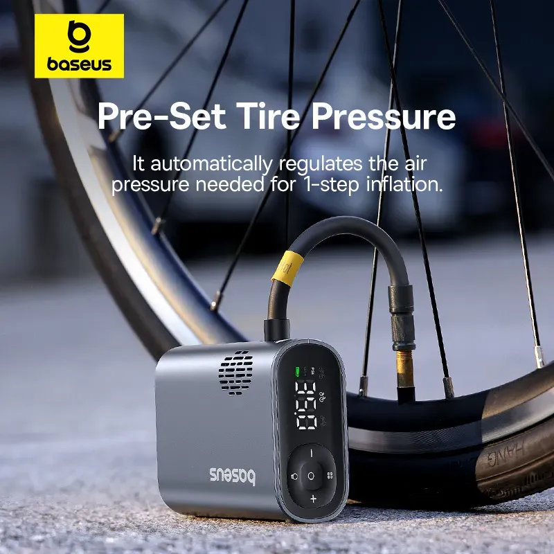 Baseus Primetrip Series Portable Bike Pump Air Inflator Cosmic (6)