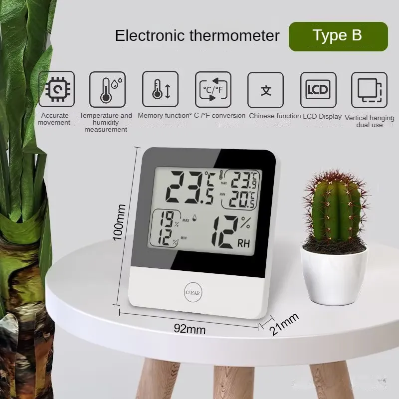 Xiaomi Thermometer Lcd Digital Hygrometer Sensor Electronic Temperature Upgrade Version (3)