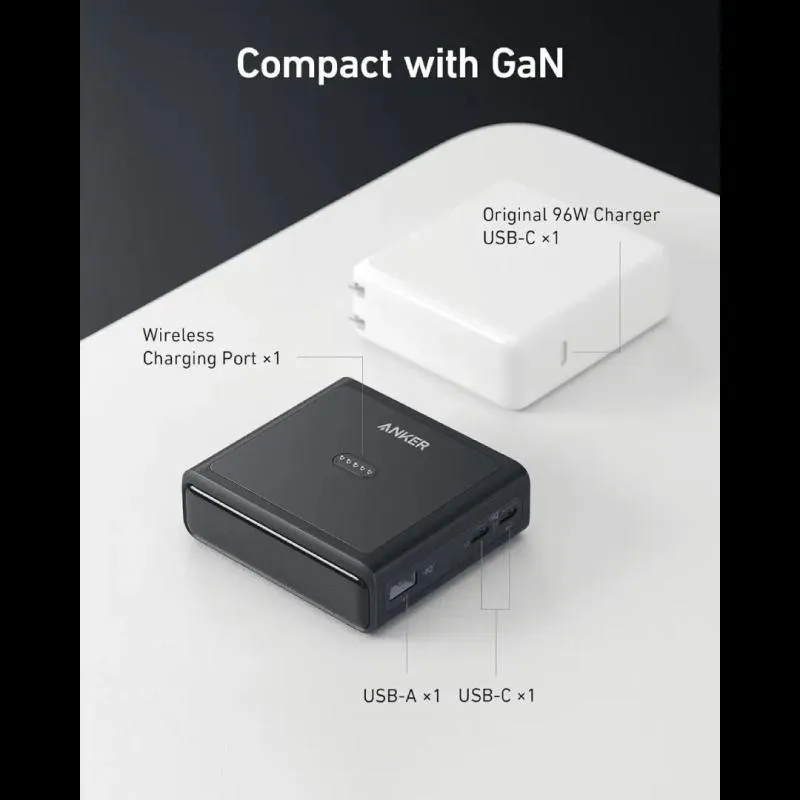 Anker Ganprime 100w Power Bank Charging Base Ultra Fast Charging A1902 (2)