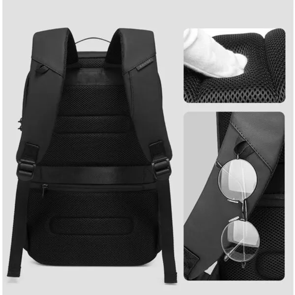 Bange Bg 7225 Men Waterproof Anti Theft Backpack (4)