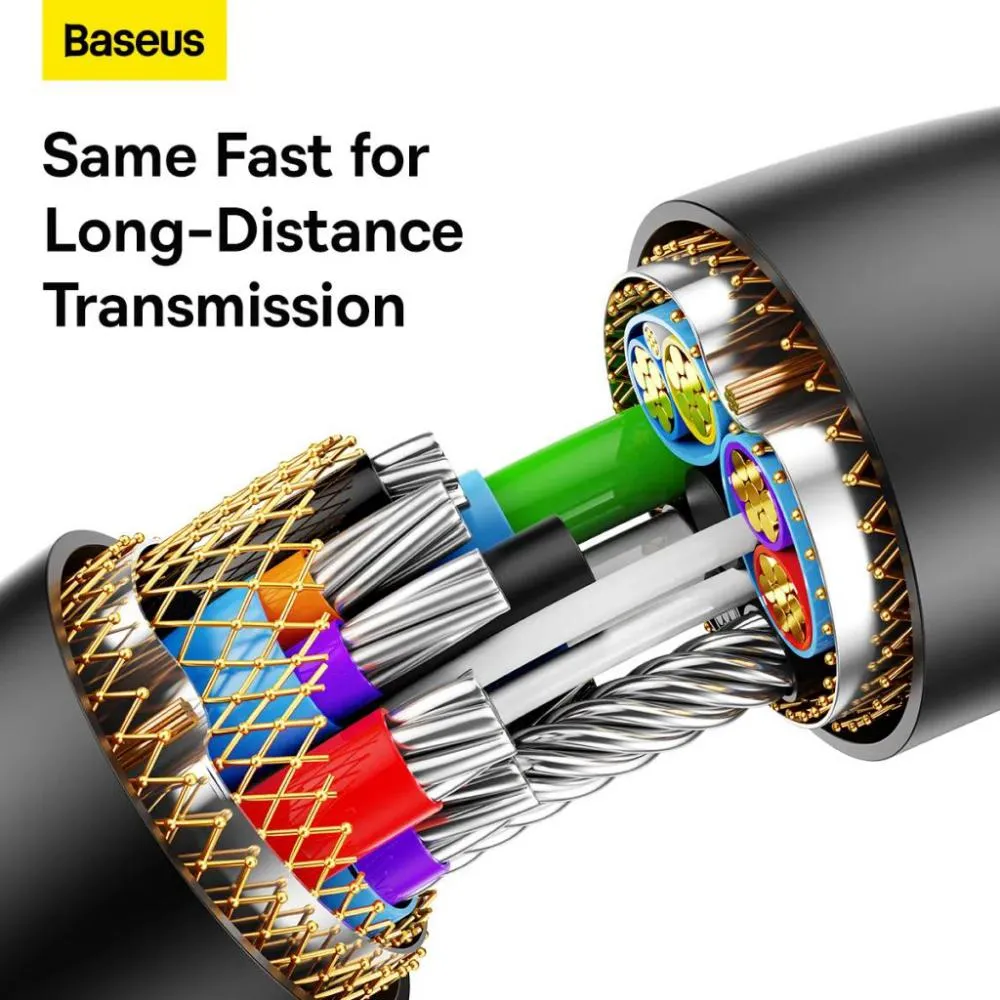 Baseus Extension Cable Usb3 0 Usb Male To Female 5gbps Transmission Pvc Cord 5meter B00631103111 05 ( (7)