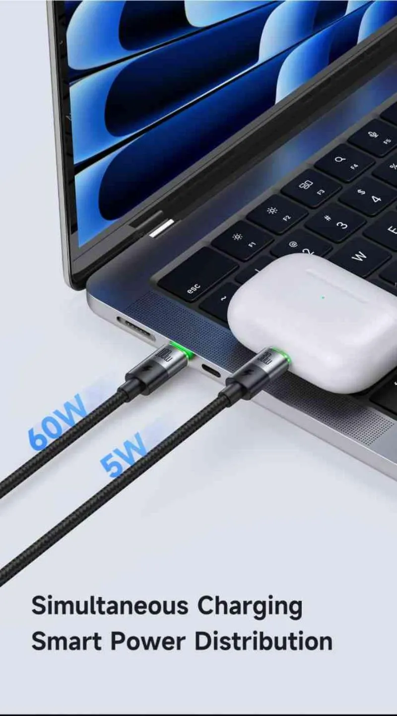 Mcdodo Ca 670 100w 2 In 1 Usb C To Usb C Lightning Cable (1)