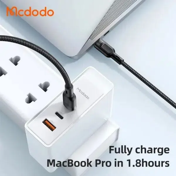 Mcdodo Ca 674 2 In 1 Dual Usb C 100w 5a Charging 1 2m (4)