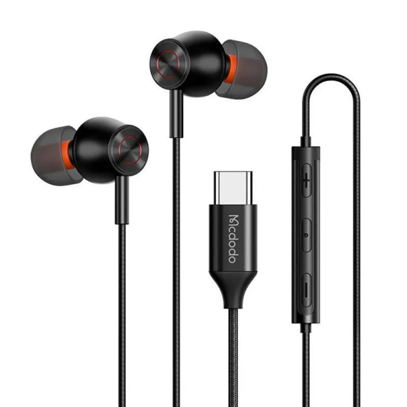 Mcdodo Hp 3490 Type C In Ear Earphone With Mic (2)