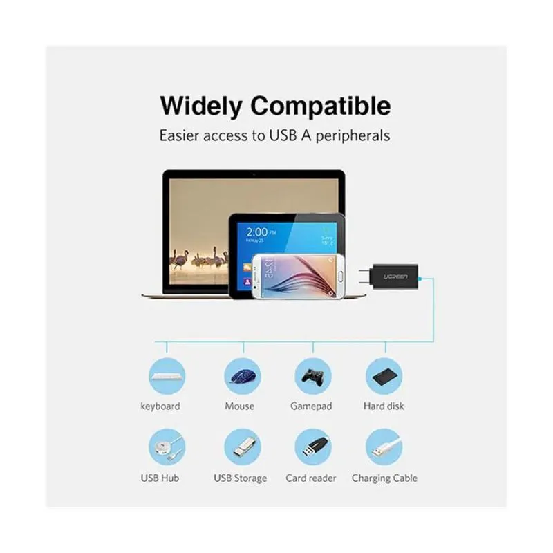 Ugreen Us173 Usb C To Usb 3 0 Female Adapter 20808 (3)