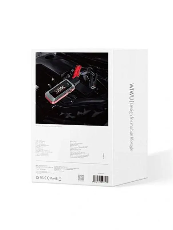 Wiwu 1000a Car Power Inverter 12v Multi Function Usb Jump Starter Js001 (3)