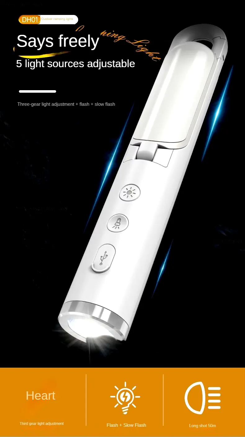 Xiaomi Youpin Camping Light Rechargeable Multi Function Outdoor Tent Lamp (2)