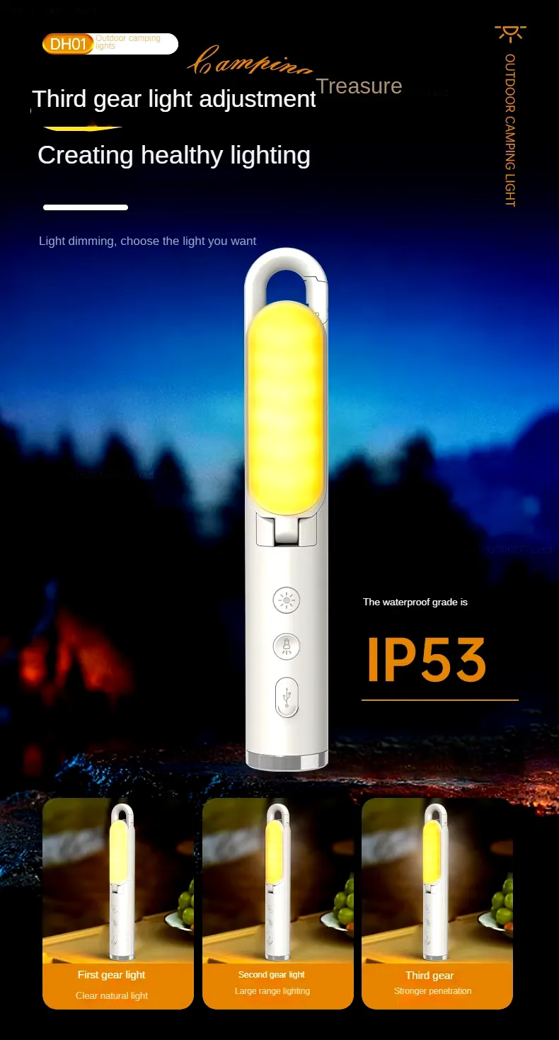 Xiaomi Youpin Camping Light Rechargeable Multi Function Outdoor Tent Lamp (3)