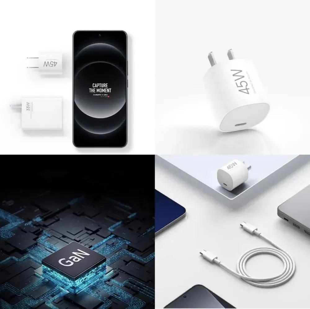 Xiaomi 45w Gan Pudding Charger Set Usb C (2)