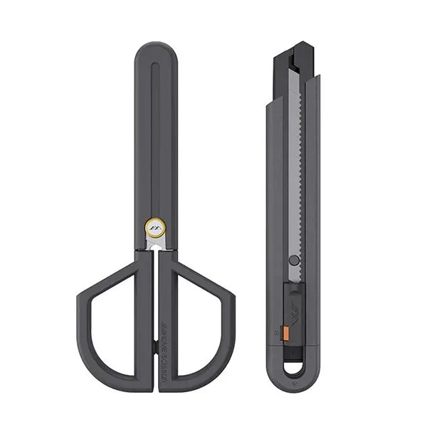 Xiaomi Jimihome Utility Knife Paper Blade And Scissors Combo Set (1)
