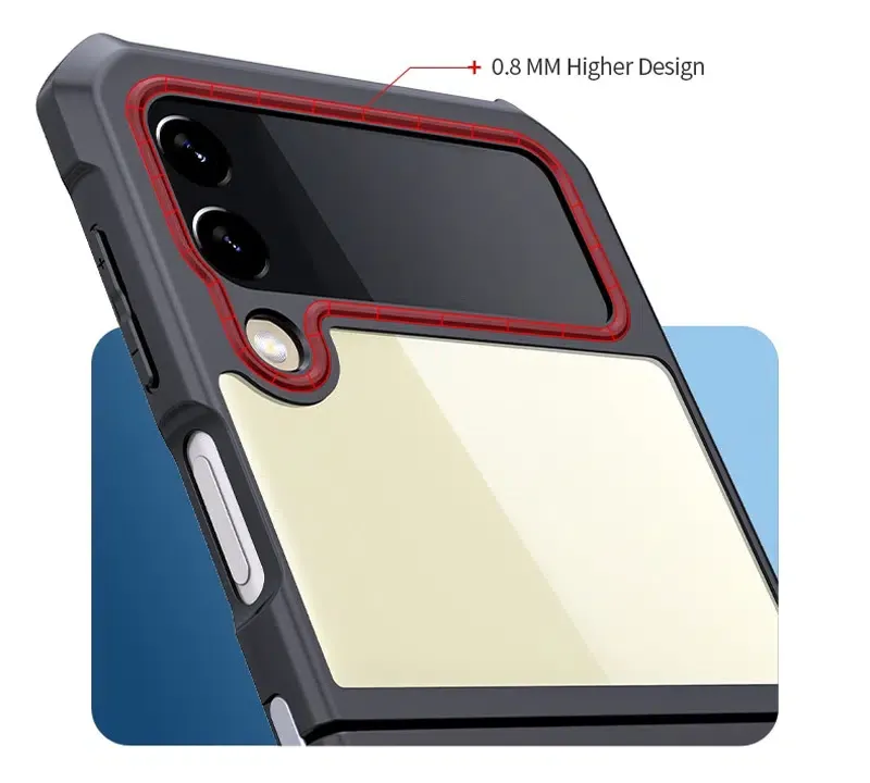 Xundd Samsung Galaxy Z Flip 4 Airbag Shockproof Folding Protective Case (5)