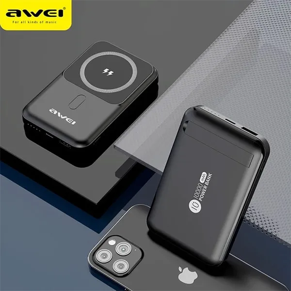 Awei P139k 10000mah Magsafe Magnetic Power Bank (2)