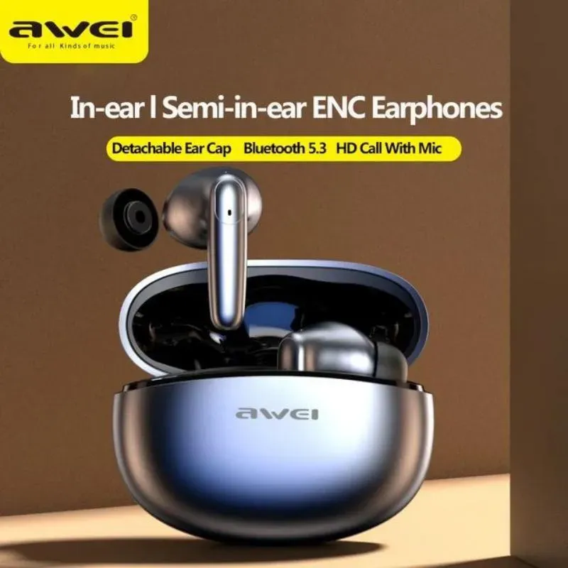 Awei T90 Enc Semi In Ear Wireless Speaker (2)