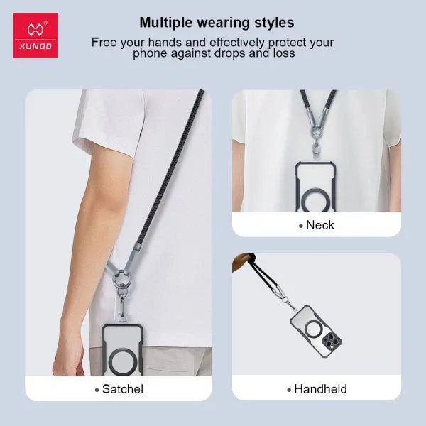 Xundd Crossbody Lanyard Built In Type C To Type C Cable 240w (2)