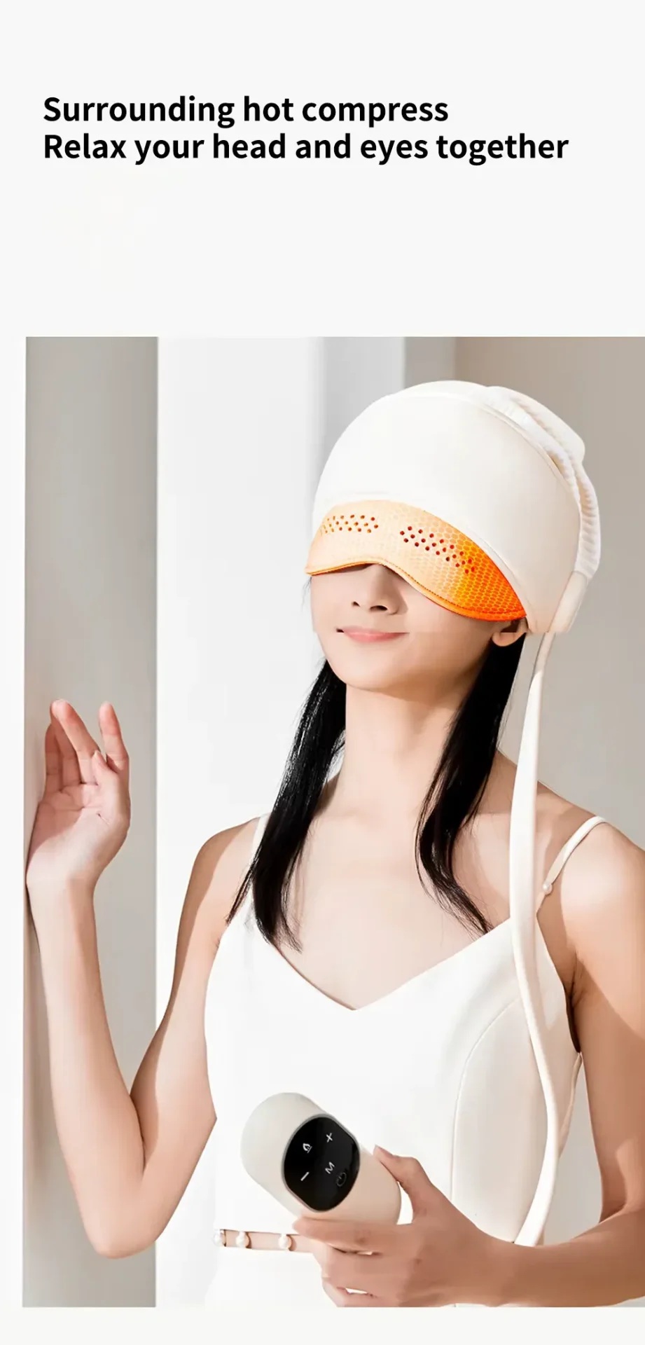 Head Massager Cap Electric Eye Massager Graphene Heating Eyes Hot (3)