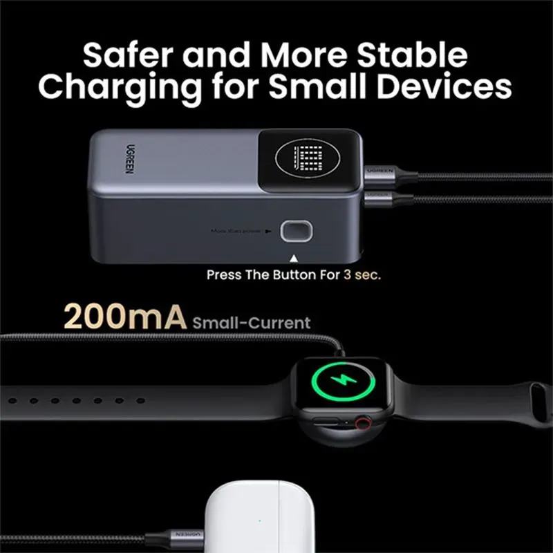 Ugreen Pb724 Nexode 12000mah 100w Power Bank With Smart Digital Display 35526b (2)