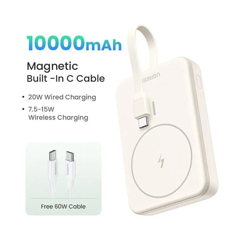 Ugreen Pb760 20w 10000mah Magnetic Wireless Power Bank 35341 (2)