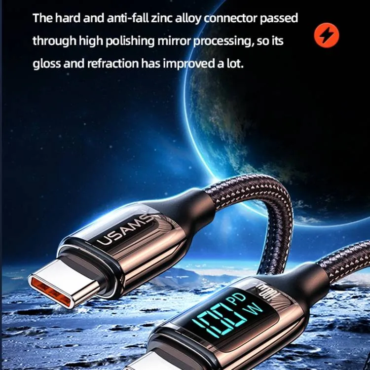 Usams Us Sj559 U78 100w Pd Usb C To Usb C Fast Charging Cable 3m (5)