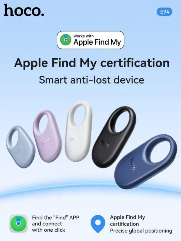 Hoco E94 Airtags Tracker Gps Intelligent Positioning Anti Lost Device Apple Find My Net (1)