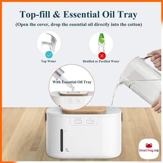 Xiaomi Smart Frog Dual Spray Rechargeable Portable Air Humidifier 1l (6)