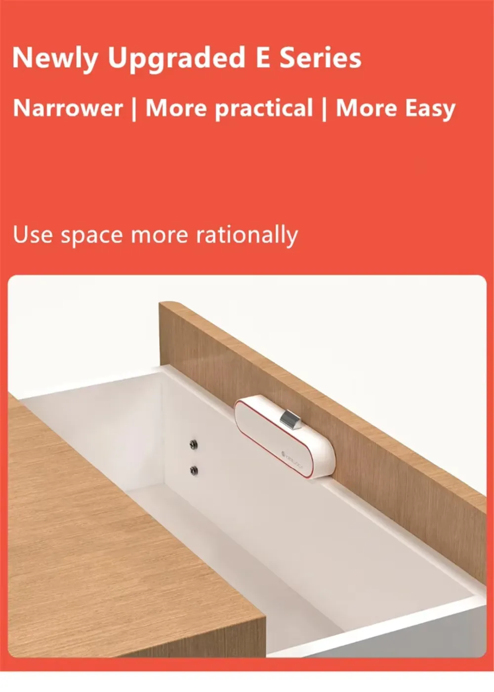 Xiaomi Yeelock Smart Keyless Drawer Cabinet Lock Bluetooth App Unlock Anti Theft (7)