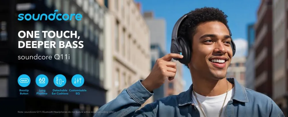 Anker Soundcore Q11i Over Ear Bluetooth Headphones (7)