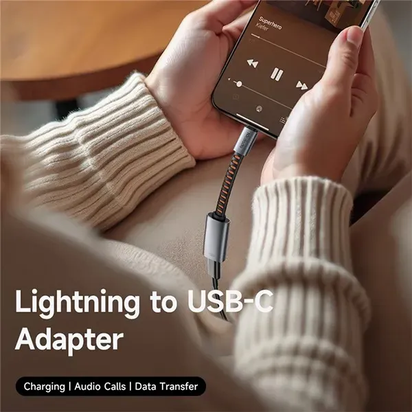 Mcdodo Ca 4870 Lightning Female To Usb C Male 3 In 1 Multi Adapter High Speed Data Transfer 2