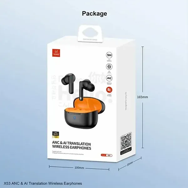 Xundd X53 Anc And Al Translation Wireless Earphones 5