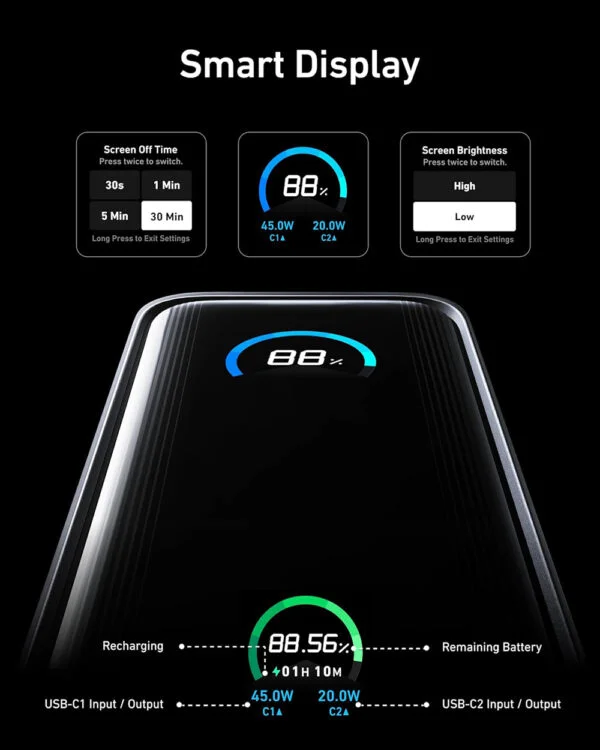 Anker Prime 9600mah 65w Fusion Power Bank (1)