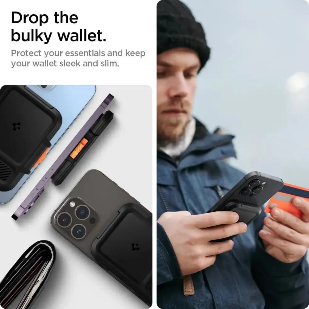 Spigen Magfit Magsafe Card Holder Lock Fit (2)