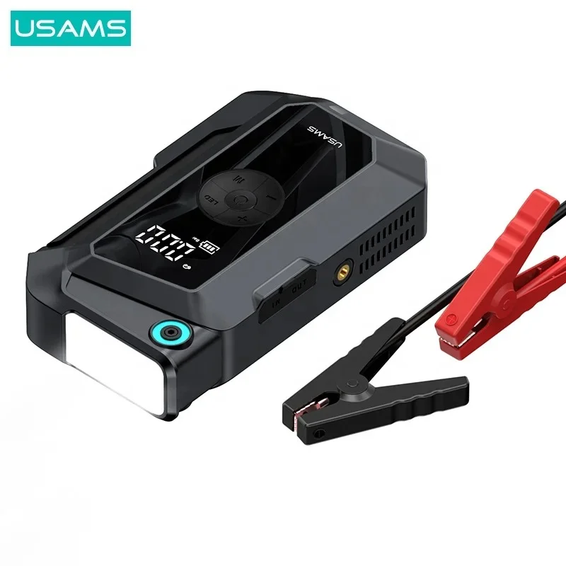 Usams Zb287 2in1 Car Jump Starter With Air Compressor Inflator (3)