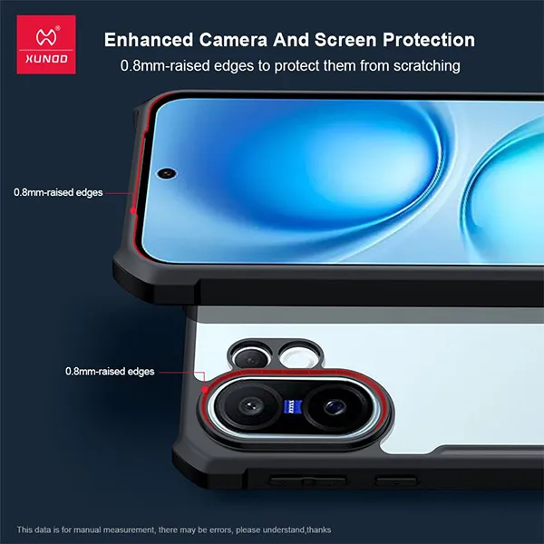 Xundd Vivo X200 Fe Airbag Bumper Armor Case (2)