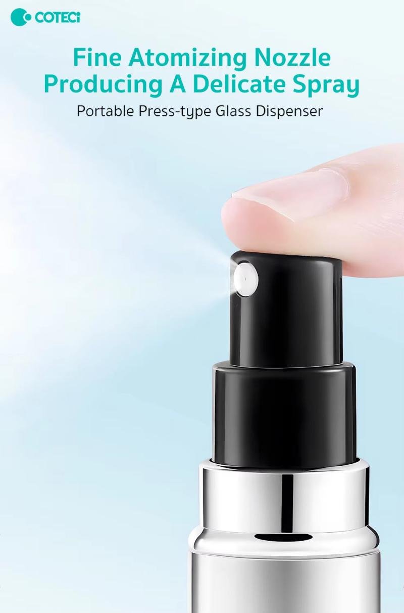 Coteci Tr 034 Mini 5ml Refillable Aluminum Perfume Atomizer Bottle 5