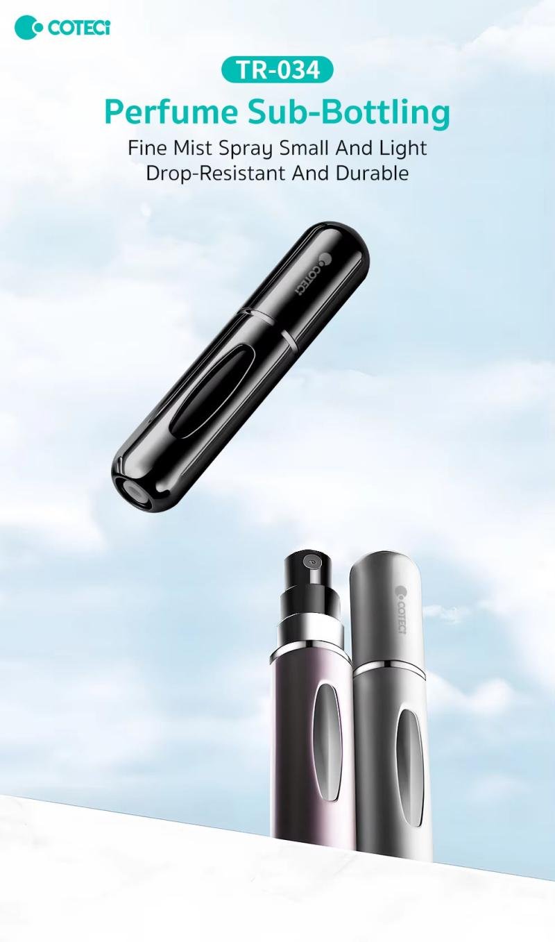 Coteci Tr 034 Mini 5ml Refillable Aluminum Perfume Atomizer Bottle 6