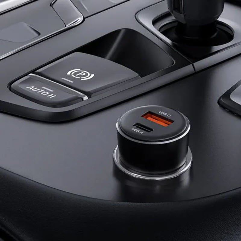 Acefast B12 Car Charger 60w Dual Port Usb A Usb C Fast Charging Car Power Adapter (4)