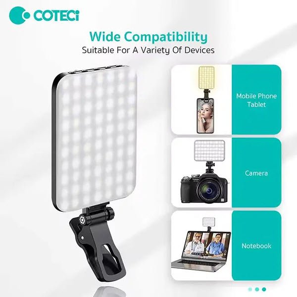 Coteci La 001 Tri Color Light Source Led Fill Light (2)