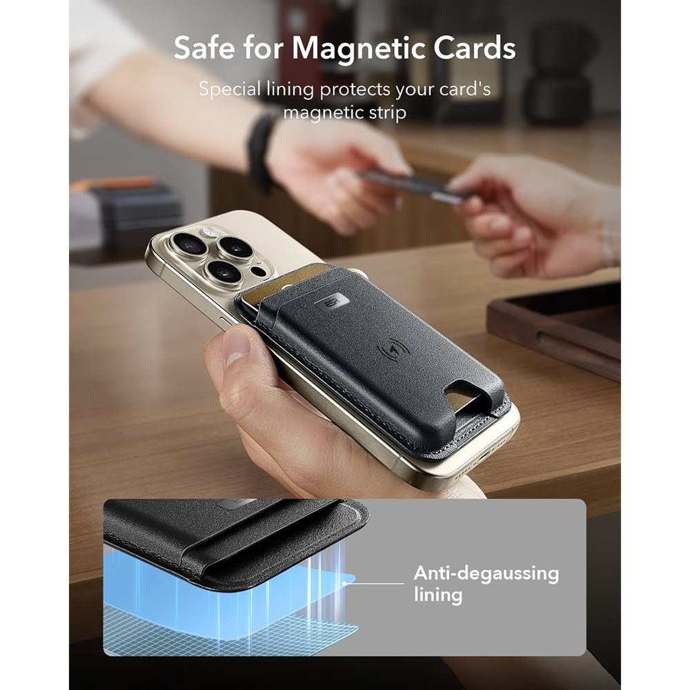 Esr Geo Magsafe Wallet Boost With Find My Magnetic Card Holder For Iphone (2)
