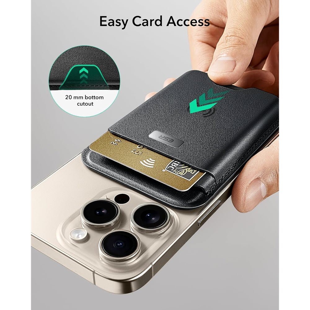 Esr Geo Magsafe Wallet Boost With Find My Magnetic Card Holder For Iphone (3)