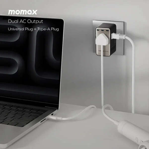 Momax 1 World² 205w 7 Port Dual Ac Travel Adapter (6)