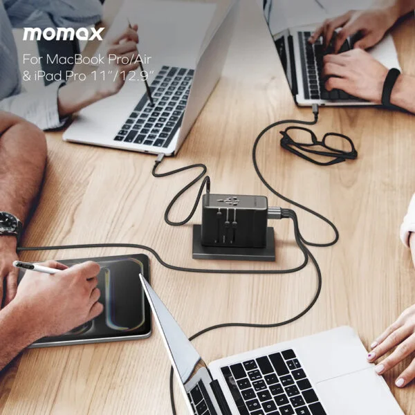 Momax 1 World² 205w 7 Port Dual Ac Travel Adapter (7)