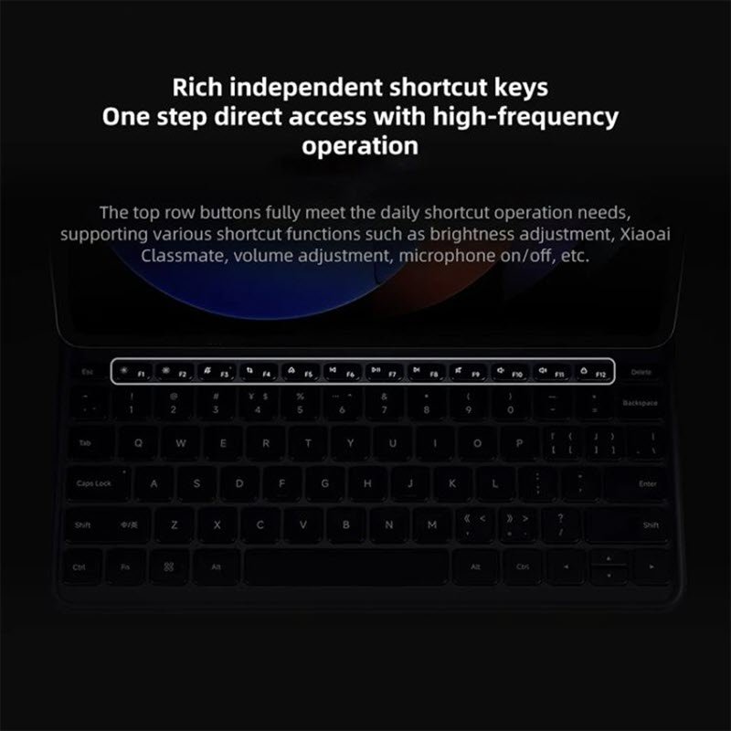 Xiaomi Pad 6s Pro Keyboard Double Sided Protective Case (6)