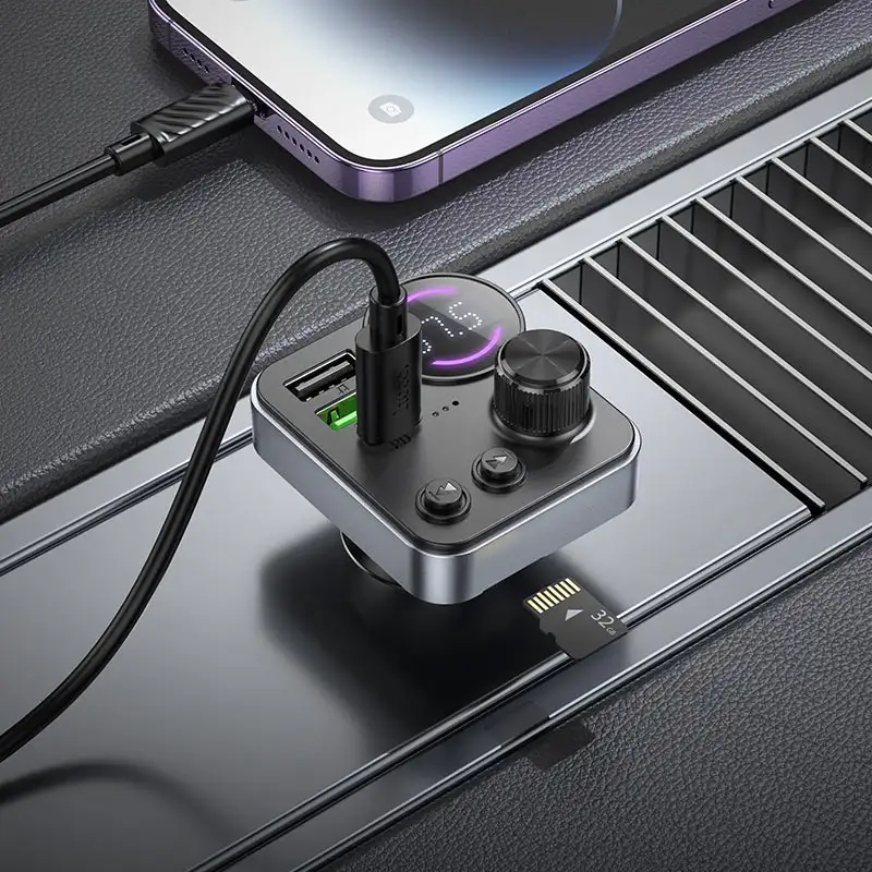 Hoco E86 Alegria 48w Dual Port Car Charger (2)