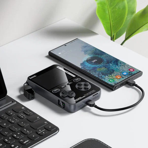 Q47 Shine 10000mah Power Bank With Game Console Pd20w Fast Charging 1500 Built In Games (3)