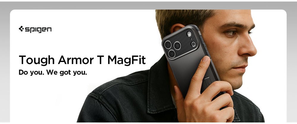 Spigen For Iphone 17 Pro Max Case Tough Armor T Magfit Camera Control Button Compatib