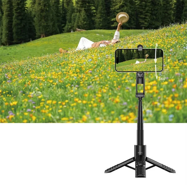 Wiwu Wi Se014 Magnetic Selfie Stick With Tripod (1)