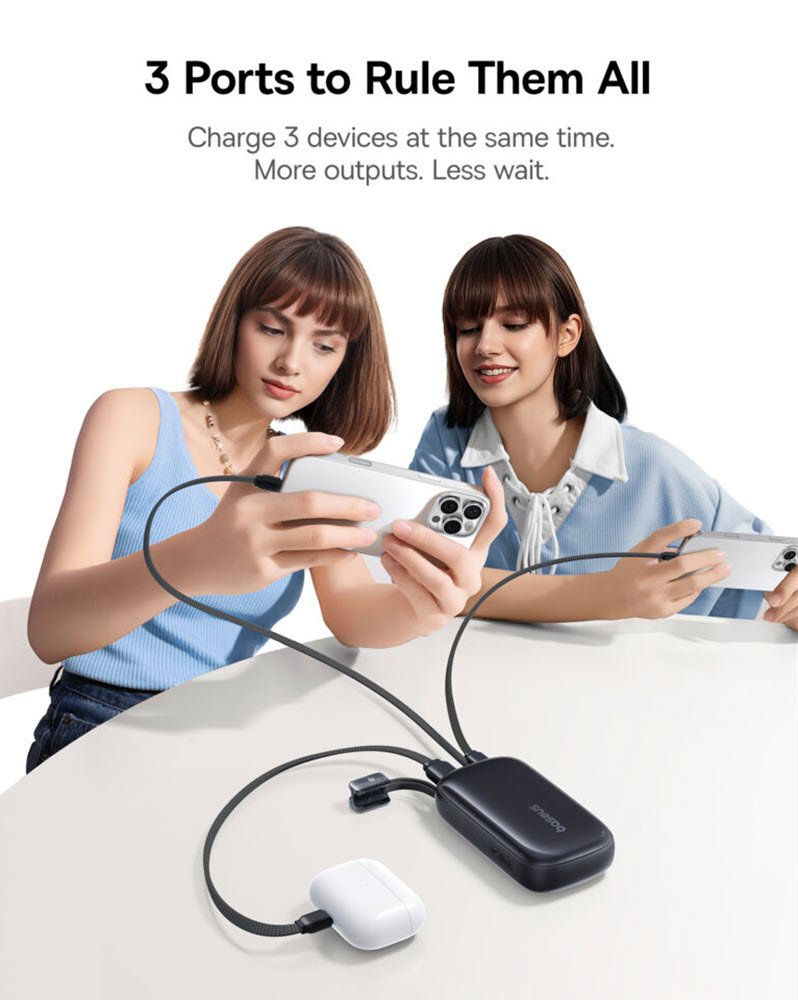 Baseus Power Bank Qpow 3 Ultra 22 5w With Detachable Cable 20000mah Cosmic Black E0027m00 (5)